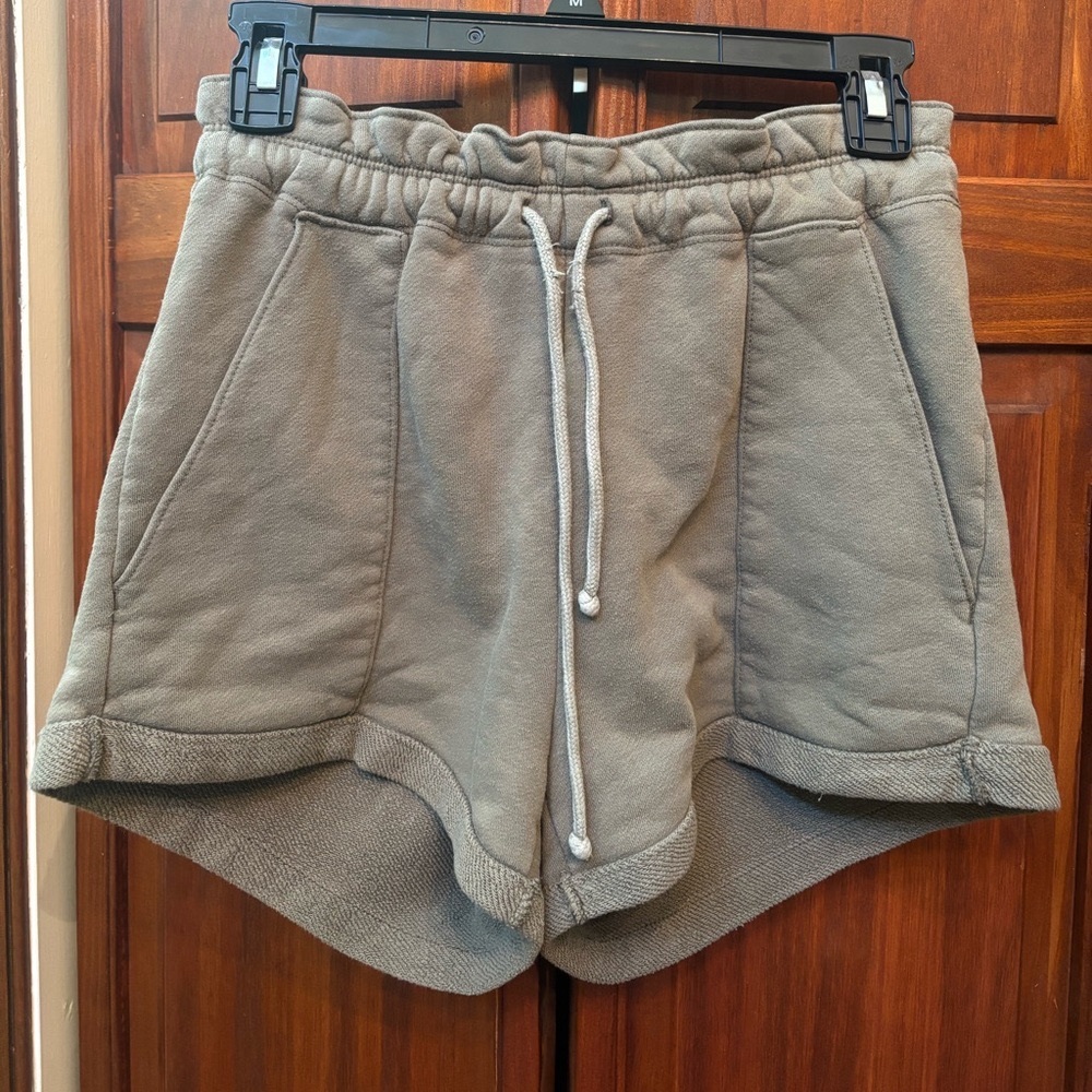 Abercrombie and fitch fleece shorts